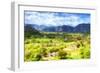 Cuba Painting - Vinales-Philippe Hugonnard-Framed Premium Giclee Print