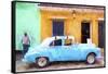 Cuba Painting - Vintage Car-Philippe Hugonnard-Framed Stretched Canvas
