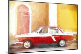 Cuba Painting - Warm Colors-Philippe Hugonnard-Mounted Art Print
