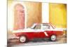 Cuba Painting - Warm Colors-Philippe Hugonnard-Mounted Art Print