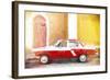 Cuba Painting - Warm Colors-Philippe Hugonnard-Framed Art Print