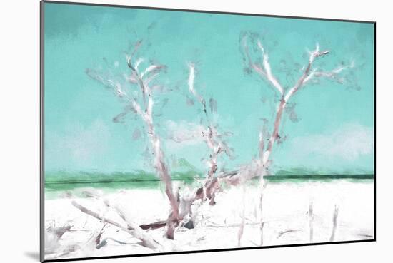 Cuba Painting - White Tree-Philippe Hugonnard-Mounted Art Print