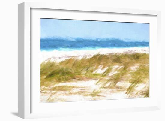 Cuba Painting - Wild Seaside-Philippe Hugonnard-Framed Art Print