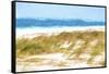 Cuba Painting - Wild Seaside-Philippe Hugonnard-Framed Stretched Canvas