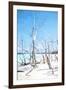 Cuba Painting - Winter Beach-Philippe Hugonnard-Framed Art Print