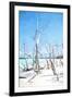 Cuba Painting - Winter Beach-Philippe Hugonnard-Framed Art Print