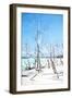 Cuba Painting - Winter Beach-Philippe Hugonnard-Framed Art Print