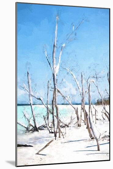 Cuba Painting - Winter Beach-Philippe Hugonnard-Mounted Art Print