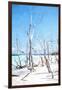 Cuba Painting - Winter Beach-Philippe Hugonnard-Framed Art Print