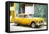 Cuba Painting - Yellow Body-Philippe Hugonnard-Framed Stretched Canvas