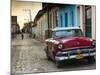 Cuba, Sancti Spiritus Province, Trinidad, 1950s-Era US-Made Ford Car-Walter Bibikow-Mounted Photographic Print