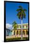 Cuba, Sancti Spiritus Province, Trinidad. Colorful Buildings Line the Squares-Inger Hogstrom-Framed Photographic Print