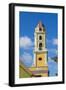 Cuba. Sancti Spiritus Province. Trinidad. Iglesia Y Convento De San Francisco Towers over the City-Inger Hogstrom-Framed Photographic Print