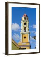 Cuba. Sancti Spiritus Province. Trinidad. Iglesia Y Convento De San Francisco Towers over the City-Inger Hogstrom-Framed Photographic Print