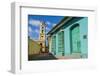 Cuba, Sancti Spiritus Province, Trinidad. Iglesia Y Convento De San Francisco Towers over the City-Inger Hogstrom-Framed Photographic Print