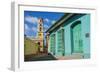 Cuba, Sancti Spiritus Province, Trinidad. Iglesia Y Convento De San Francisco Towers over the City-Inger Hogstrom-Framed Photographic Print