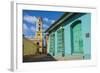 Cuba, Sancti Spiritus Province, Trinidad. Iglesia Y Convento De San Francisco Towers over the City-Inger Hogstrom-Framed Photographic Print