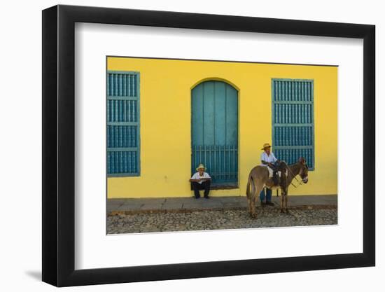 Cuba, Sancti Spiritus Province, Trinidad-Inger Hogstrom-Framed Photographic Print