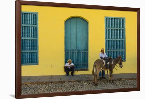 Cuba, Sancti Spiritus Province, Trinidad-Inger Hogstrom-Framed Photographic Print