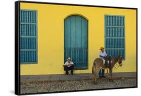 Cuba, Sancti Spiritus Province, Trinidad-Inger Hogstrom-Framed Stretched Canvas