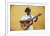 Cuba, Santiago De Cuba Province, Santiago De Cuba, Historical Center, Musician-Jane Sweeney-Framed Photographic Print