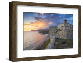 Cuba, Santiago De Cuba Province, Santiago De Cuba, Lighthouse-Jane Sweeney-Framed Photographic Print