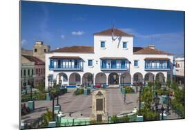 Cuba, Santiago De Cuba Province, Santiago De Cuba, Parque Cespedes (Main City Square)-Jane Sweeney-Mounted Photographic Print