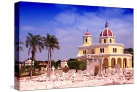 Cuba - the Main Cemetery of Havana. Necropolis Cristobal Colon. Filtered Style Colors.-Tupungato-Stretched Canvas