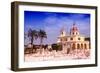 Cuba - the Main Cemetery of Havana. Necropolis Cristobal Colon. Filtered Style Colors.-Tupungato-Framed Photographic Print