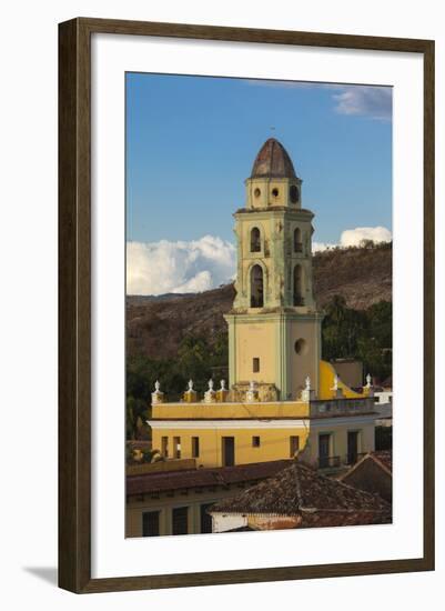 Cuba, Trinidad. a Church in the Historic Center of Town-Brenda Tharp-Framed Photographic Print