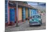 Cuba, Trinidad, Classic American Car in Historical Center-Jane Sweeney-Mounted Photographic Print