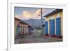 Cuba, Trinidad, Colourful Street in Historical Center-Jane Sweeney-Framed Photographic Print
