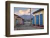 Cuba, Trinidad, Colourful Street in Historical Center-Jane Sweeney-Framed Photographic Print