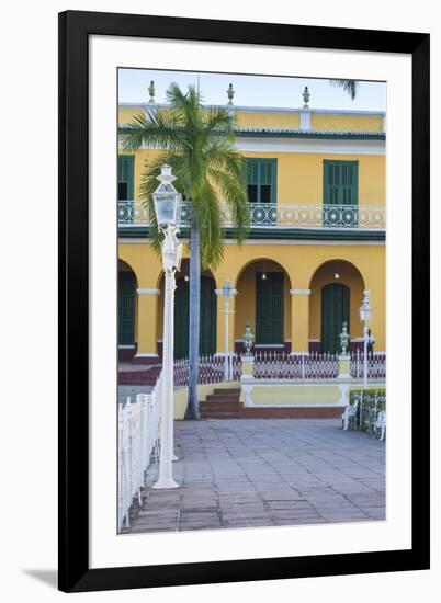 Cuba, Trinidad, Plaza Mayor, Brunet Palace Now the Museum Romantico-Jane Sweeney-Framed Photographic Print