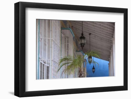 Cuba, Trinidad, Plaza Mayor, Museo De Arqitectura Trinitaria - Trinidad Architecture Museum-Jane Sweeney-Framed Photographic Print