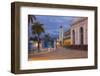 Cuba, Trinidad, Plaza Mayor, Museum Romantico and Museo National De La Lucha Contra Bandidos-Jane Sweeney-Framed Photographic Print