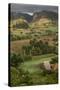 Cuba, Vinales. an Elevated View over the Valley and its Fields and Farms-Brenda Tharp-Stretched Canvas