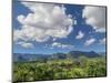 Cuba, Vinales, tobacco fields and limestone hills-Merrill Images-Mounted Photographic Print