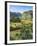 Cuba, Vinales, tobacco fields and limestone hills-Merrill Images-Framed Photographic Print