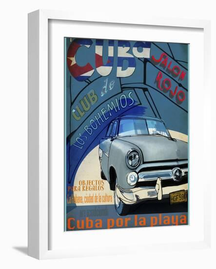 Cuba-Sidney Paul & Co.-Framed Giclee Print