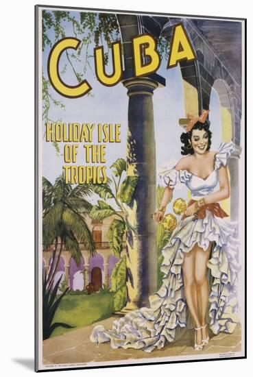 Cuba-null-Mounted Giclee Print