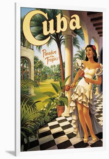 Cuba-Kerne Erickson-Framed Art Print