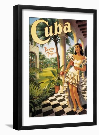 Cuba-Kerne Erickson-Framed Art Print