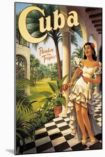 Cuba-Kerne Erickson-Mounted Art Print