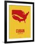 Cuban America Poster 1-NaxArt-Framed Art Print