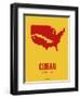 Cuban America Poster 1-NaxArt-Framed Art Print