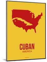 Cuban America Poster 1-NaxArt-Mounted Art Print