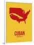 Cuban America Poster 1-NaxArt-Framed Art Print