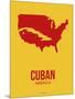 Cuban America Poster 1-NaxArt-Mounted Art Print