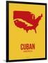 Cuban America Poster 1-NaxArt-Framed Art Print